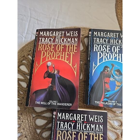 Lot of 3 Rose of the Prophet by Margaret Weis & Tracy Hickman Paperback Books - Picture 2 of 4